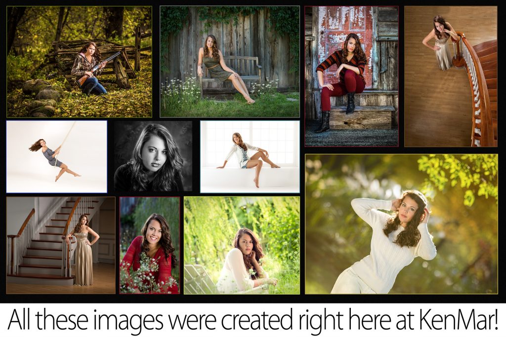 KenMar High School Senior Graduation Picture