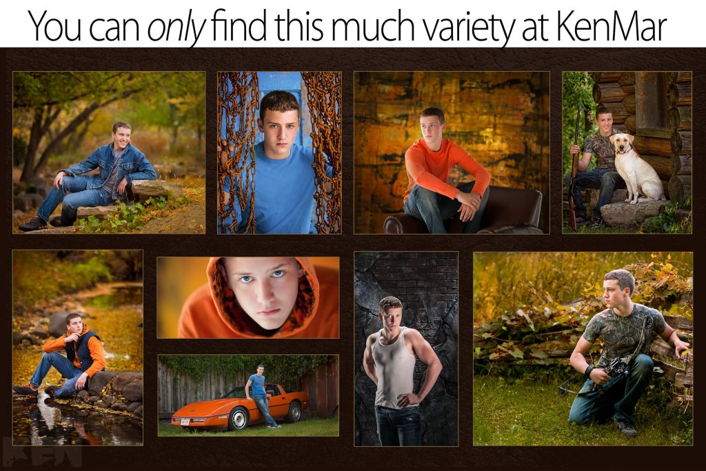 High school senior boy folio of 8 images Senior Graduation Picture