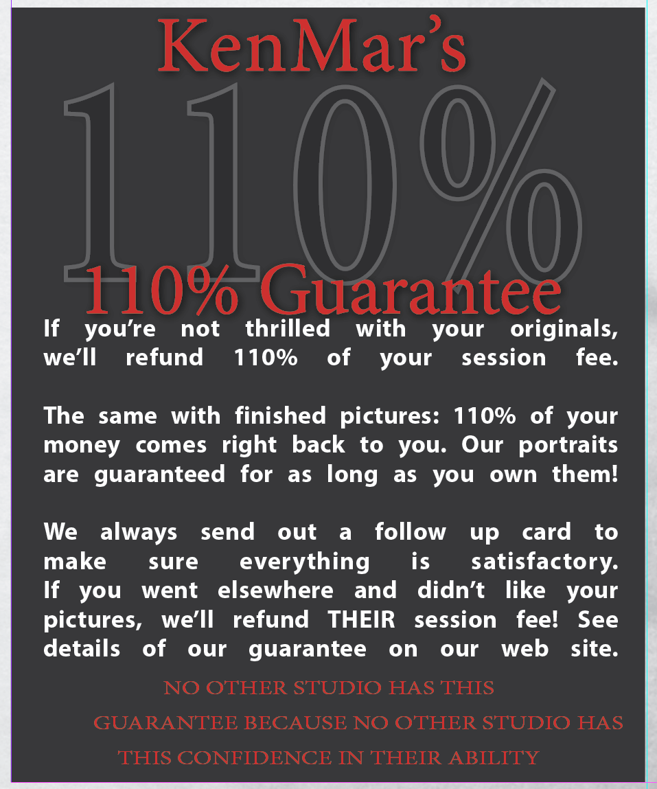 110% Guarantee